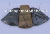 NGP19 Picasso jasper gemstone pendants set jewelry wholesale