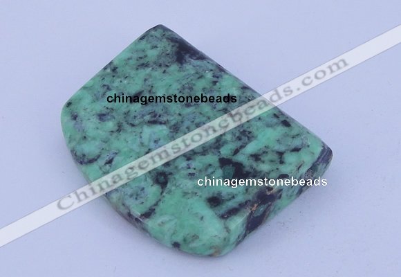 NGP197 10*32*42mm african turquoise pendant jewelry wholesale