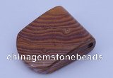 NGP200 16*40*48mm grain stone pendant jewelry wholesale