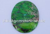 NGP235 40*50mm fashion dyed imperial jasper gemstone pendants