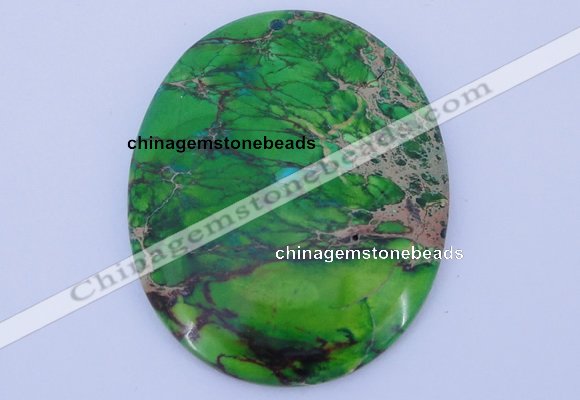 NGP235 40*50mm fashion dyed imperial jasper gemstone pendants