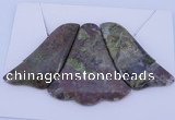 NGP24 Green rain forest stone pendants set jewelry wholesale