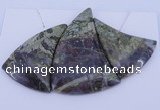 NGP27 Green rain forest stone pendants set jewelry wholesale