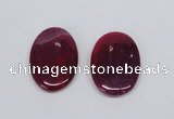 NGP2748 35*50mm oval agate gemstone pendants wholesale