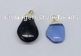 NGP2798 15*30mm - 25*35mm freeform crystal glass pendants wholesale