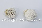 NGP2912 15*20mm - 25*30mm freeform desert rose pendants wholesale