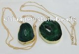 NGP2951 35*45mm – 45*55mm freeform agate gemstone pendants