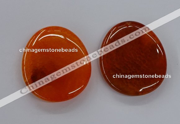 NGP3230 42*52mm - 45*55mm freeform agate gemstone pendants