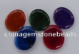 NGP3236 42*52mm - 45*55mm freeform agate gemstone pendants