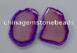 NGP3240 55*65mm - 50*75mm freeform agate slab pendants