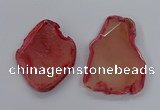 NGP3241 55*65mm - 50*75mm freeform agate slab pendants