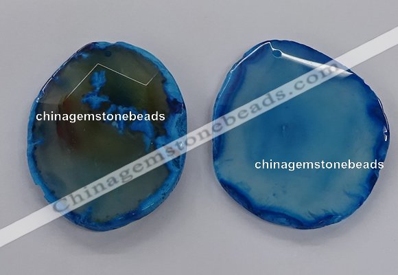 NGP3242 55*65mm - 50*75mm freeform agate slab pendants