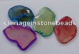 NGP3246 55*65mm - 50*75mm freeform agate slab pendants