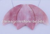 NGP34 Fashion pink opal gemstone pendants set jewelry wholesale