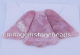 NGP35 Fashion pink opal gemstone pendants set jewelry wholesale