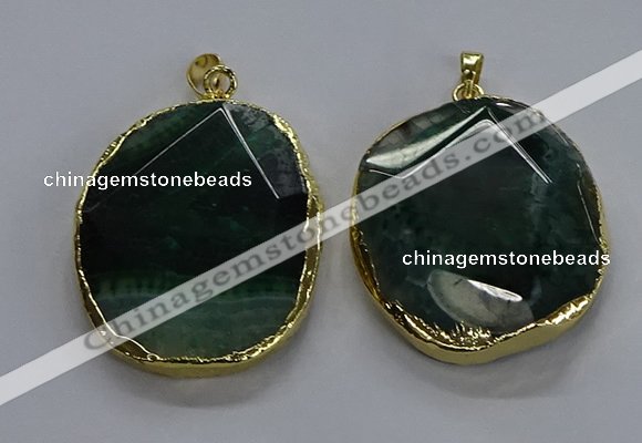 NGP3731 30*40mm - 35*45mm freeform agate gemstone pendants