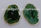 NGP3836 50*65mm - 60*70mm freeform druzy agate pendants