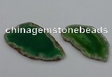 NGP4251 30*50mm - 45*75mm freefrom agate pendants wholesale