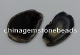NGP4252 30*50mm - 45*75mm freefrom agate pendants wholesale