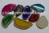 NGP4253 30*50mm - 45*75mm freefrom agate pendants wholesale