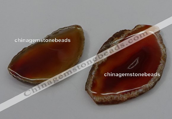 NGP4258 35*50mm - 45*80mm freefrom agate pendants wholesale