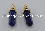 NGP5044 8*30mm sticks lapis lazuli gemstone pendants wholesale