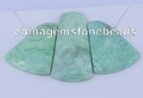 NGP53 Fashion grass turquoise gemstone pendants set jewelry wholesale