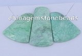 NGP53 Fashion grass turquoise gemstone pendants set jewelry wholesale