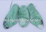 NGP54 Fashion grass turquoise gemstone pendants set jewelry wholesale