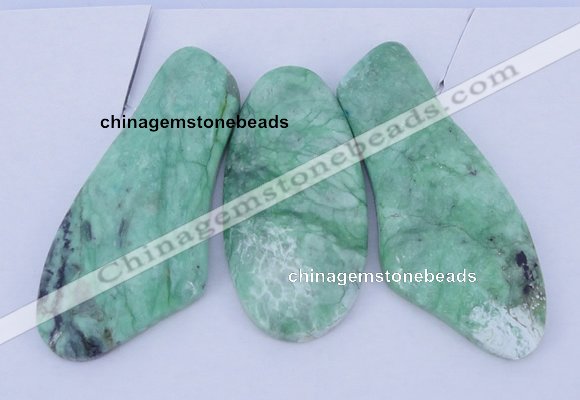 NGP54 Fashion grass turquoise gemstone pendants set jewelry wholesale