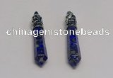 NGP5409 10*65mm sticks lapis lazuli gemstone pendants wholesale