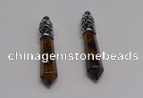 NGP5410 10*65mm sticks mahogany obsidian pendants wholesale