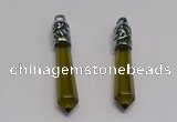 NGP5430 10*65mm sticks crystal glass pendants wholesale