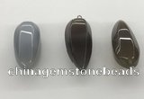 NGP5545 14*40mm - 23*58mm teardrop agate gemstone pendants