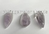 NGP5567 18*40mm - 23*58mm teardrop lavender amethyst pendants