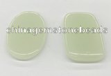 NGP5866 30*50mm freeform moonstone pendants wholesale