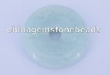 NGP603 5pcs 7*35mm amazonite gemstone donut pendants wholesale