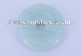 NGP603 5pcs 7*35mm amazonite gemstone donut pendants wholesale