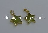 NGP6267 20mm star agate gemstone pendants wholesale