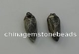 NGP6440 12*24mm - 15*30mm faceted bullet labradorite pendants