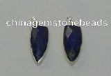 NGP6563 12*35mm - 15*40mm arrowhead lapis lazuli pendants