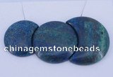 NGP66 Fashion chrysocolla gemstone pendants set jewelry wholesale