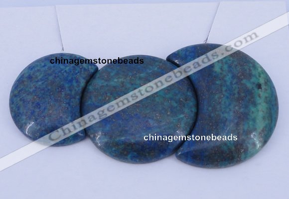 NGP66 Fashion chrysocolla gemstone pendants set jewelry wholesale