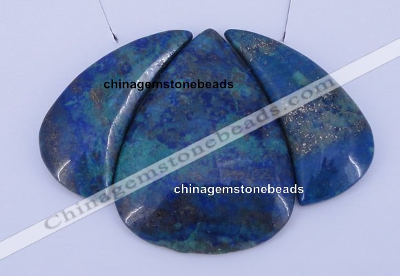 NGP67 Fashion chrysocolla gemstone pendants set jewelry wholesale