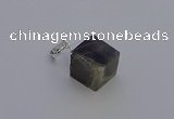 NGP6796 15*22mm cube labradorite gemstone pendants wholesale