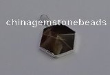 NGP6834 24*25mm hexagon moonstone gemstone pendants wholesale