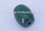 NGP707 16*19mm drum natural malachite gemstone pendant