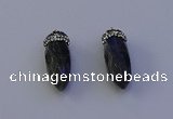 NGP7070 12*30mm - 15*35mm faceted bullet labradorite pendants