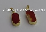 NGP7244 10*20mm - 10*22mm oval mookaite gemstone pendants