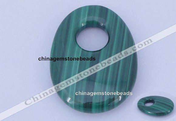 NGP734 20*30mm oval natural malachite gemstone pendant wholesale